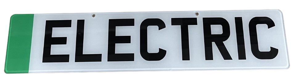 Electric Number Plate 4D