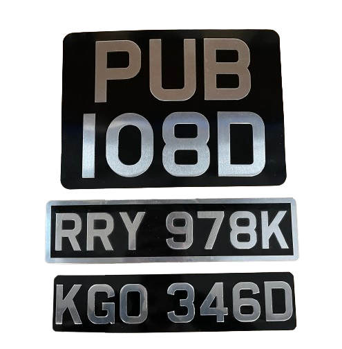 Import Number Plates