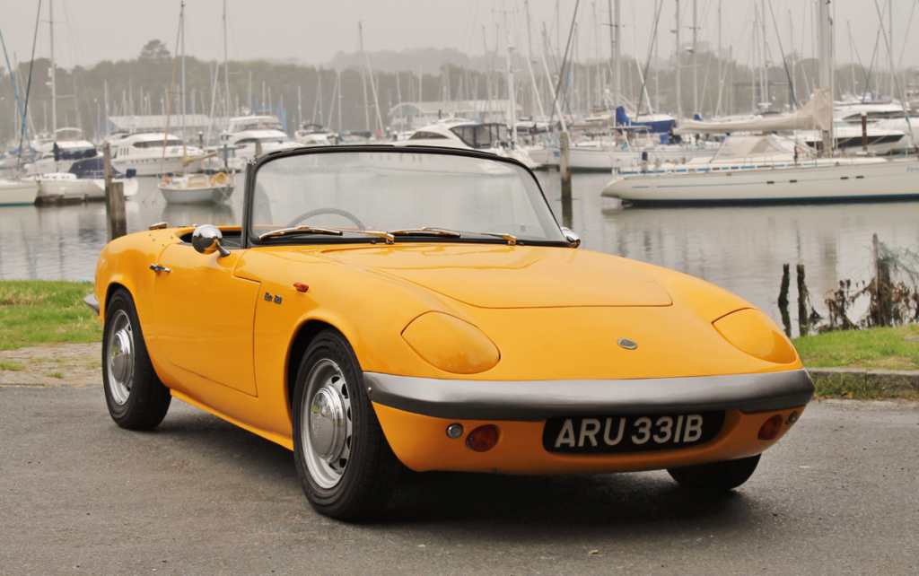 Lotus Elan Number Plate