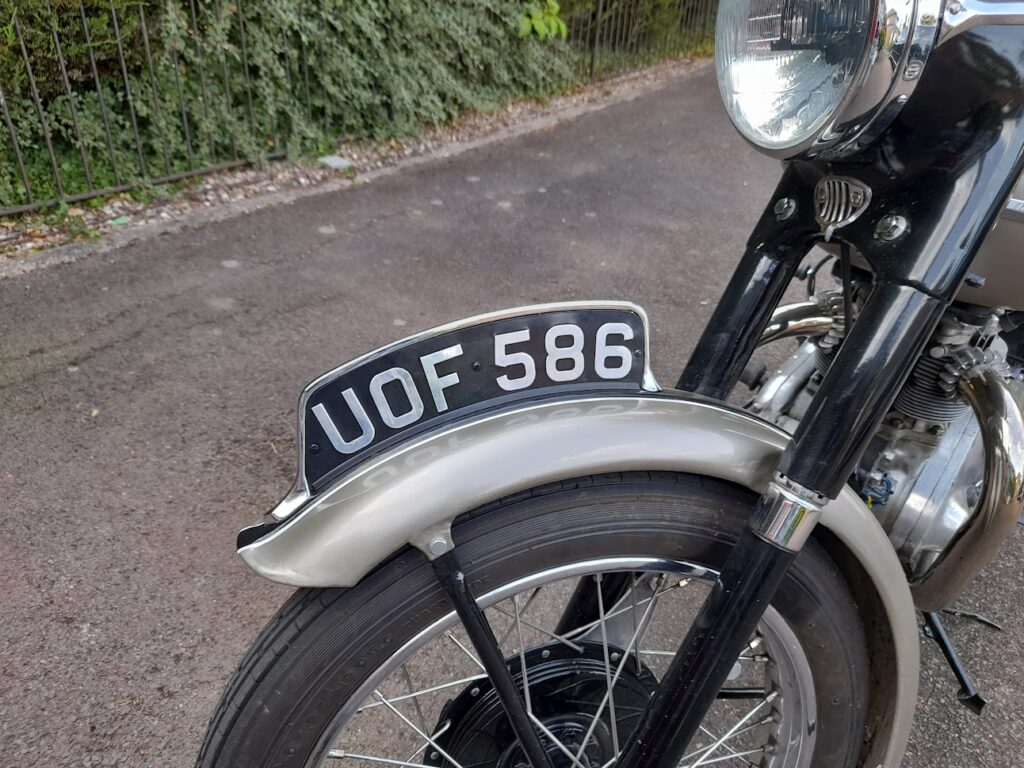 Motorcycle Front Number Plate