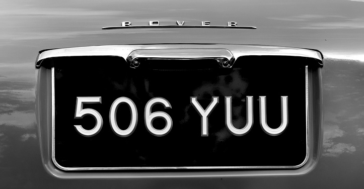 Plastic Digit Number Plate