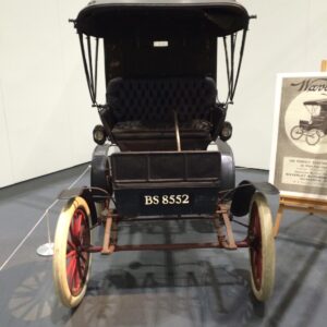 Vintage Car with Vintage Number Plate