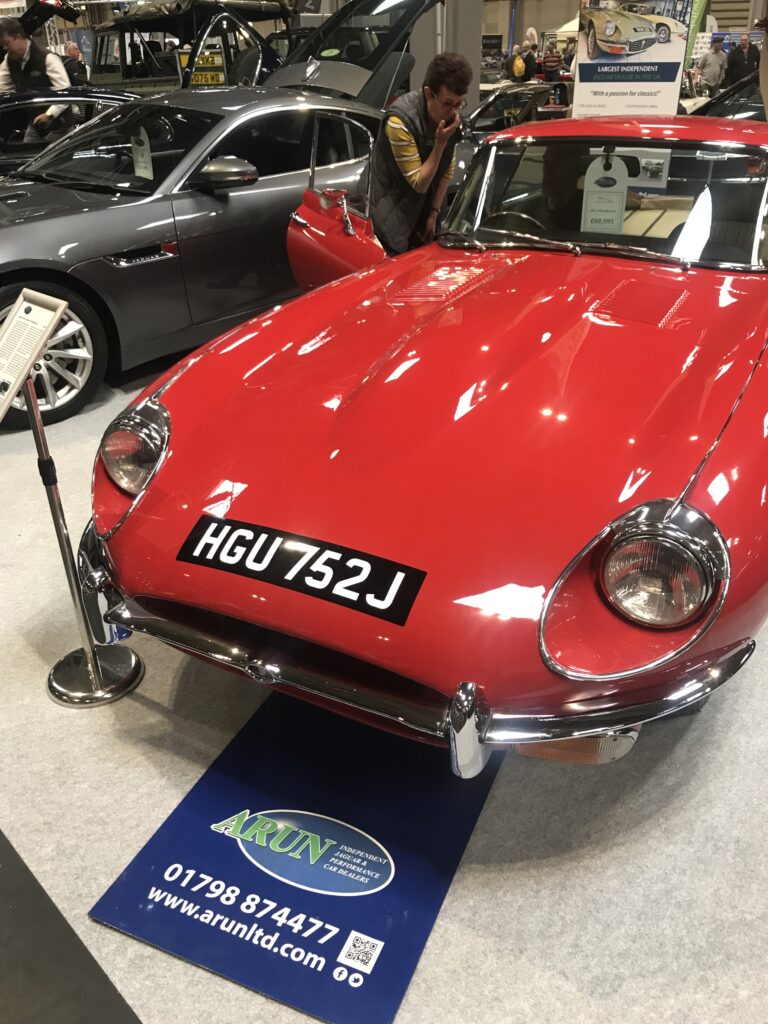 Vinyl Car Plate E-Type Jag