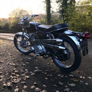 7 Digit Tall Motorcycle Plate